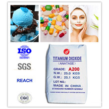 99% Reinheit Gesundes Anatas Titandioxid für Lebensmittel und Kosmetik (A200)